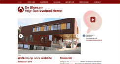 Desktop Screenshot of de-bloesem-herne.be